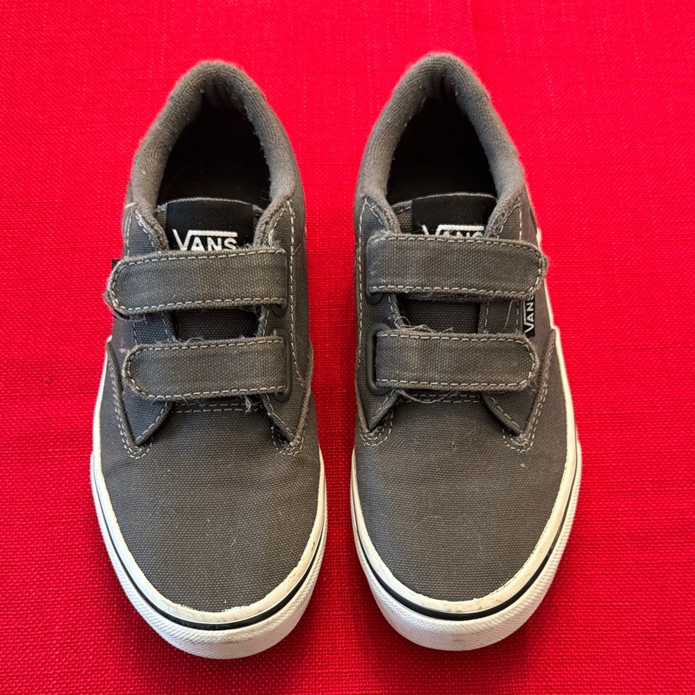 Vans Kids Charcoal Gray Sneakers